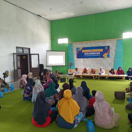 Rembuk Stunting di Desa Gunung Ulin Berjalan Baik dan Lancar